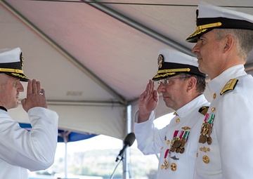 NUWC Division Newport hosts change of command on Sept. 3