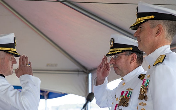 NUWC Division Newport hosts change of command on Sept. 3