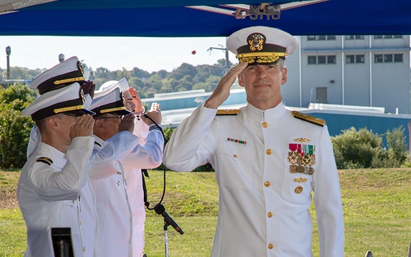 NUWC Division Newport hosts change of command on Sept. 3
