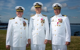 NUWC Division Newport hosts change of command on Sept. 3