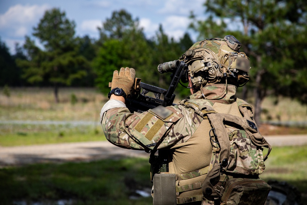 5th SFG (A) Soldiers Conduct Weapons Validation at JRTC