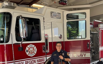 Violinist Finds Rewarding Career as a Federal Firefighter and Paramedic