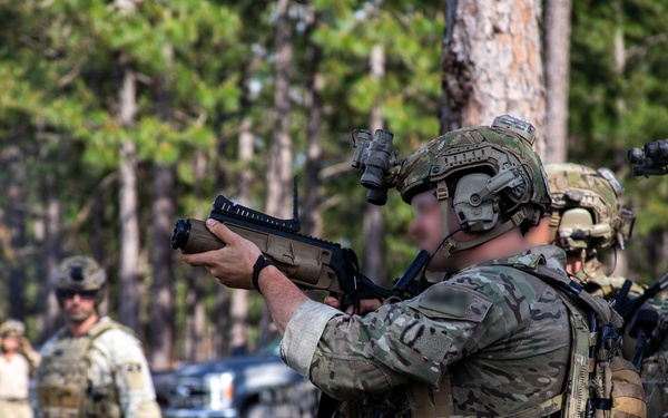 5th SFG (A) Soldiers Conduct Weapons Validation at JRTC
