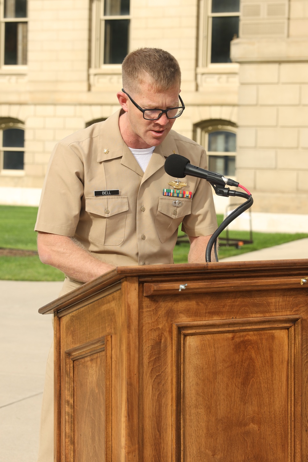 RS Lansing Change of Command