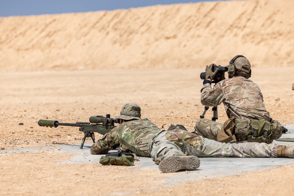 BRIGHT STAR 25: Sniper training
