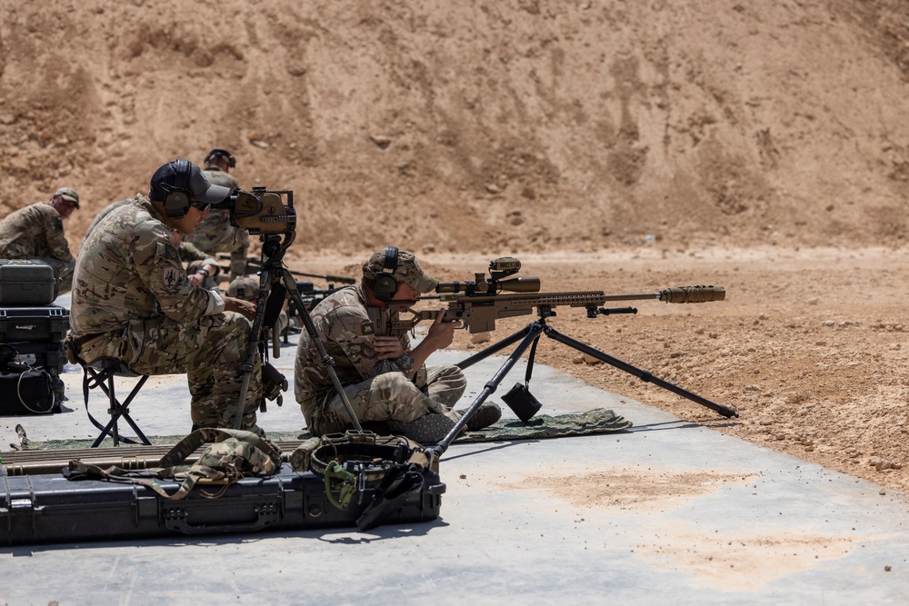 BRIGHT STAR 25: Sniper training