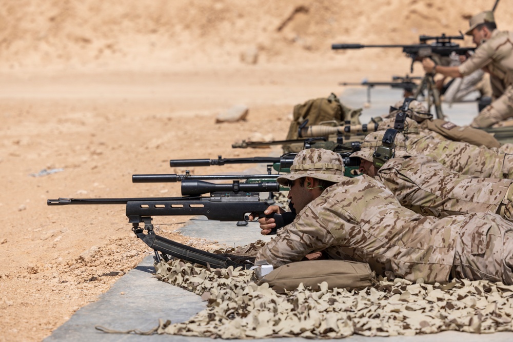BRIGHT STAR 25: Sniper training