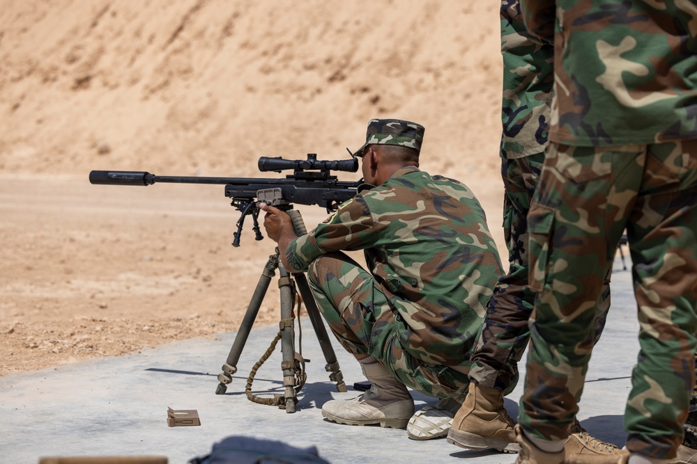 BRIGHT STAR 25: Sniper training