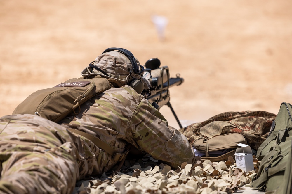 BRIGHT STAR 25: Sniper training