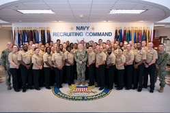 Recruiting Nation Chief Petty Officer Selects Visit CNRC [Image 1 of 2]