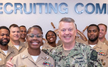 Recruiting Nation Chief Petty Officer Selects Visit CNRC