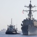 USS Truxton Pulls into Port at the Ras Al Tin Naval Base