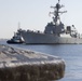 USS Truxton Pulls into Port at the Ras Al Tin Naval Base