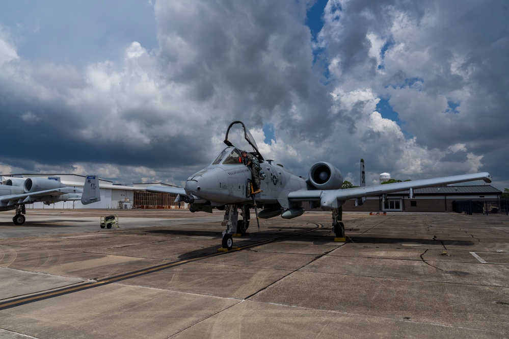 A-10s Train at Keesler