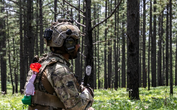 Italian SOF Soldiers Assault Objective in Conjunction with 5th SFG (A) at JRTC