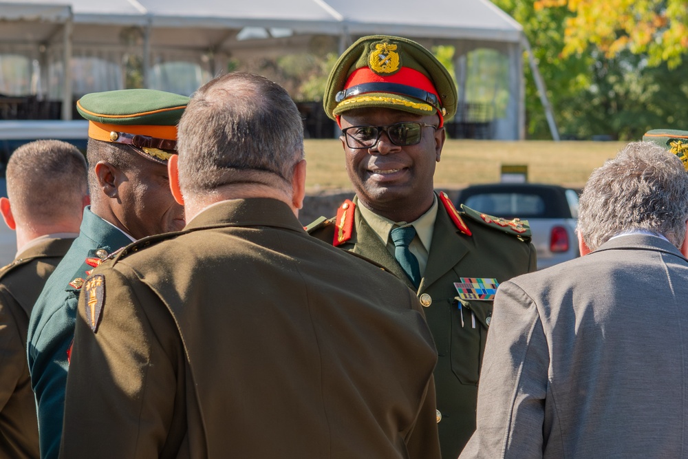 Zambian Defense Force delegation to the U.S. Army War College