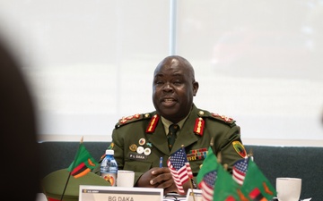 Zambian Defense Force delegation to the U.S. Army War College