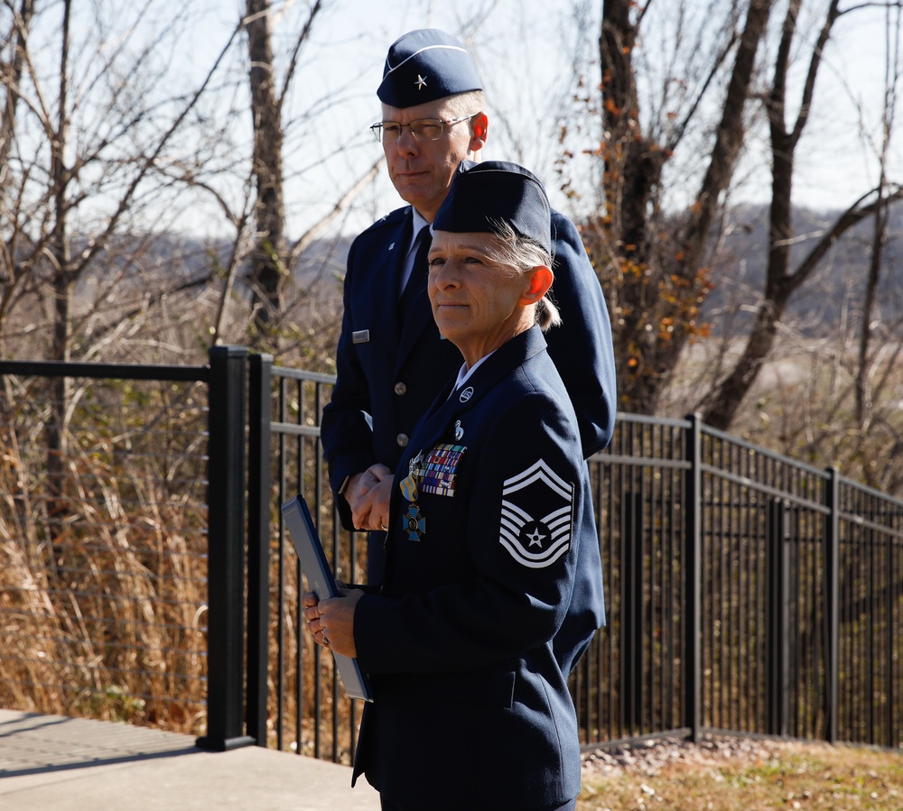 Missouri Airman Awarded Legion of Merit for Service with Funeral Honors Program
