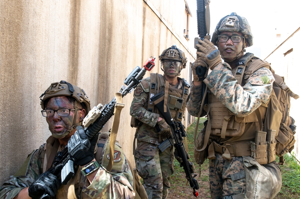 Hawaii Airmen, Marines host hazmat-combat training in Toxic Swell 25