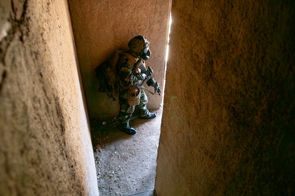 Hawaii Airmen, Marines host hazmat-combat training in Toxic Swell 25