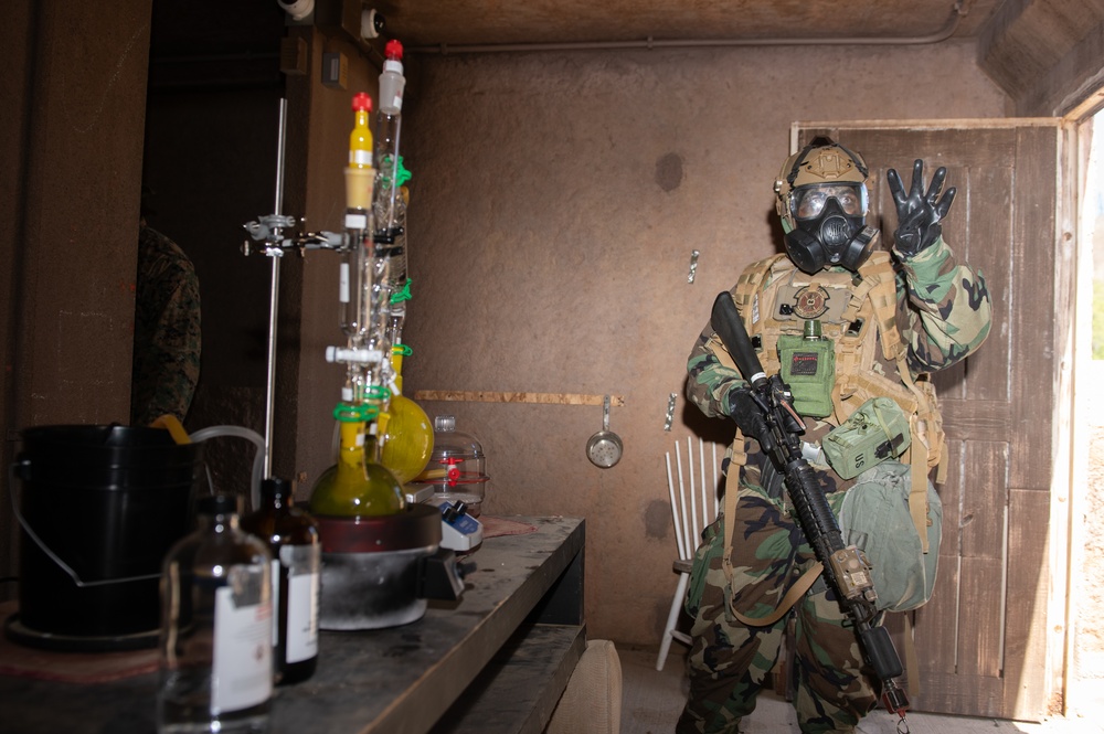 Hawaii Airmen, Marines host hazmat-combat training in Toxic Swell 25