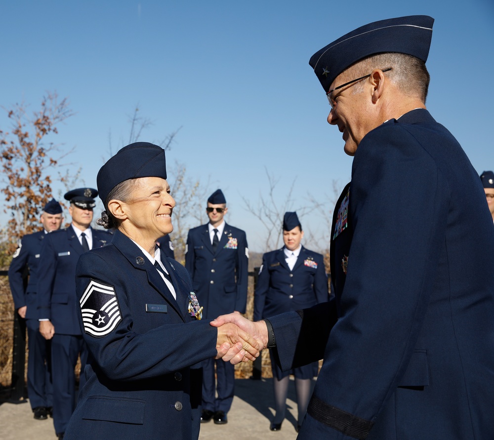 Missouri Airman Awarded Legion of Merit for Service with Funeral Honors Program