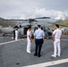 United States Ambassador to Montenegro aboard USS Mount Whitney