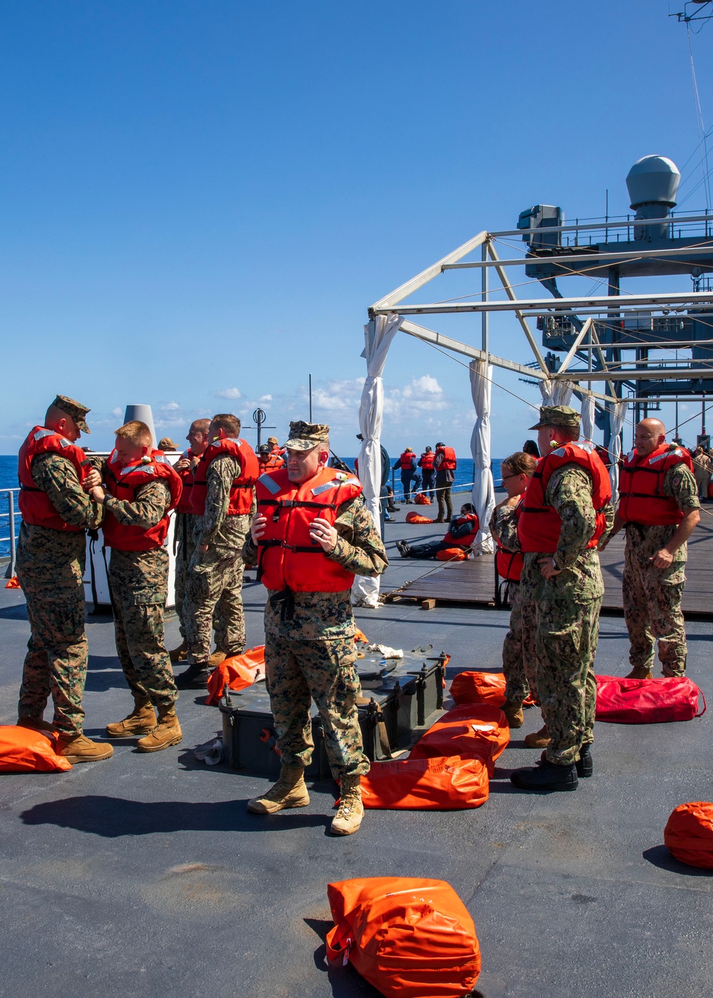 USS Mount Whitney Departs Homeport, Gaeta, Italy