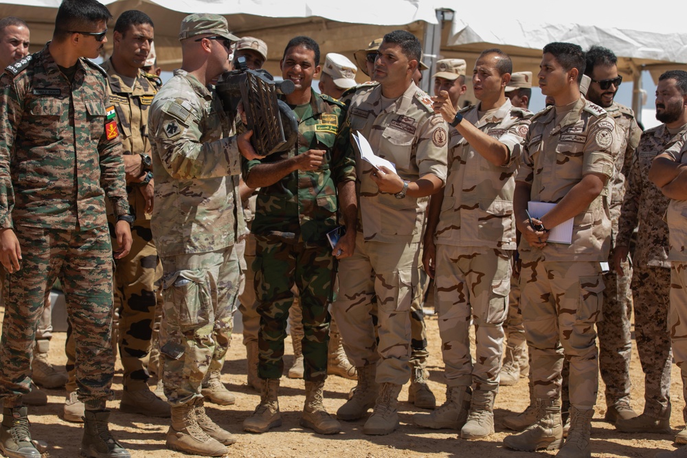 U.S. Soldiers train C-UAS during Bright Star 25