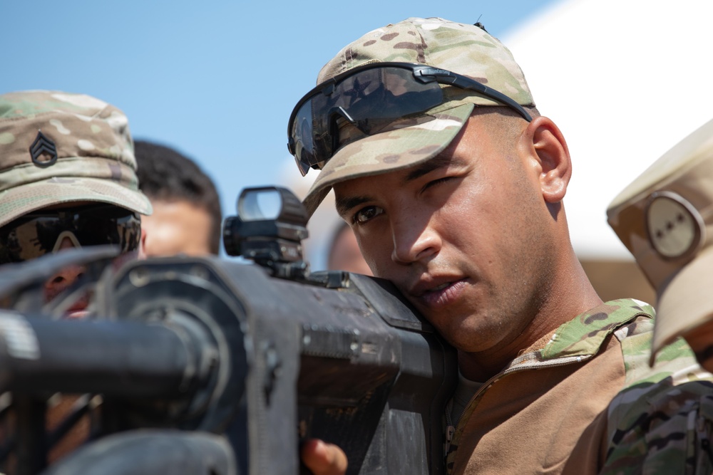 U.S. Soldiers train C-UAS during Bright Star 25