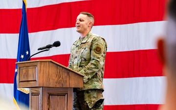 Staff sergeant release party at F.E. Warren Air Force Base