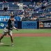 USS Theodore Roosevelt First Pitch