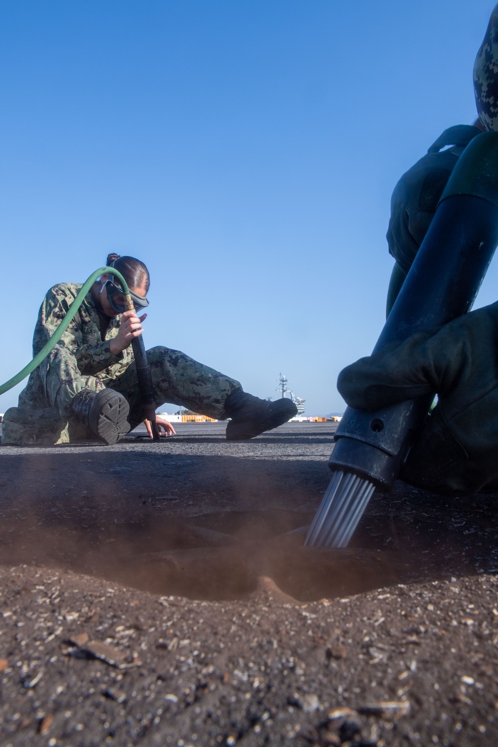 USS Theodore Roosevelt Maintenance