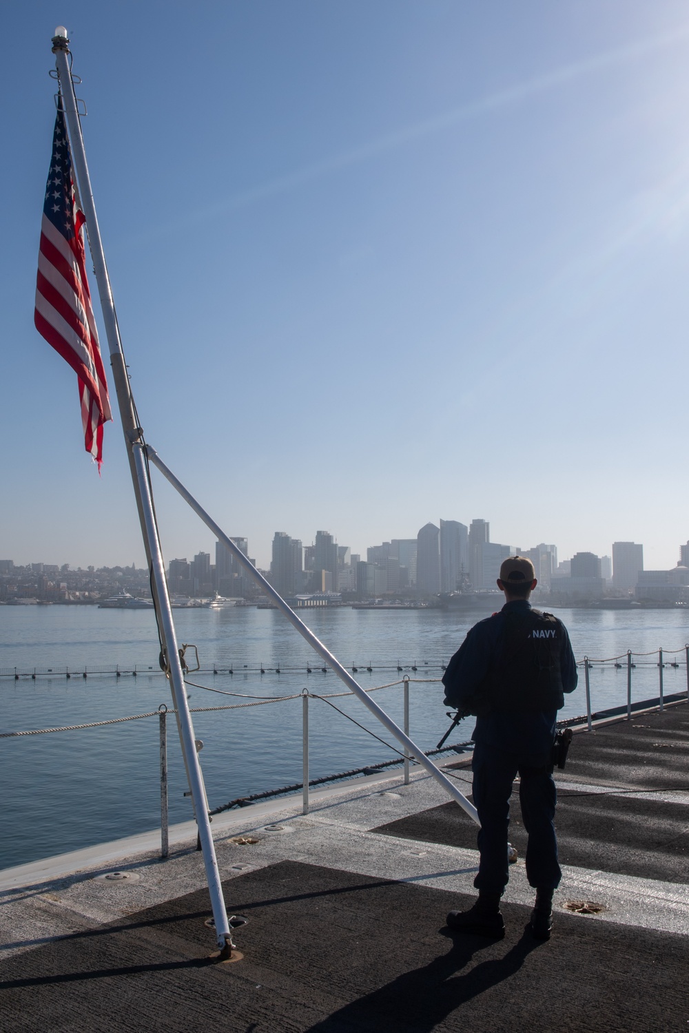 USS Theodore Roosevelt Watch Standers