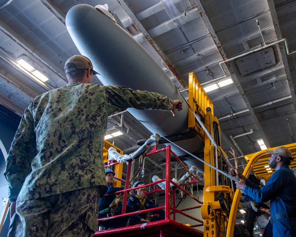 USS Theodore Roosevelt Maintenance