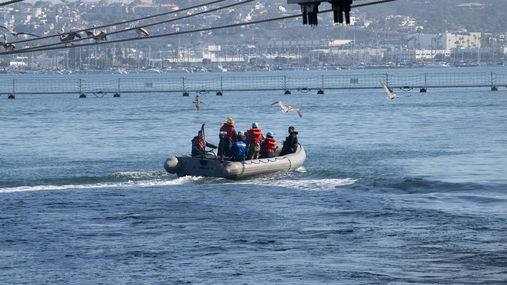 USS Theodore Roosevelt Small Boat Operations