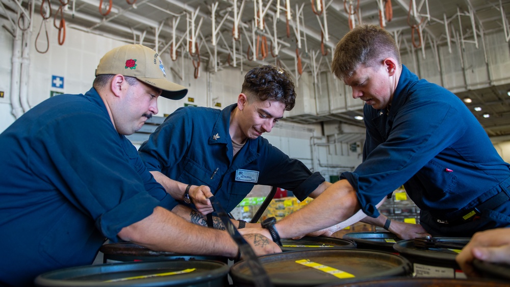 USS Theodore Roosevelt Maintenance