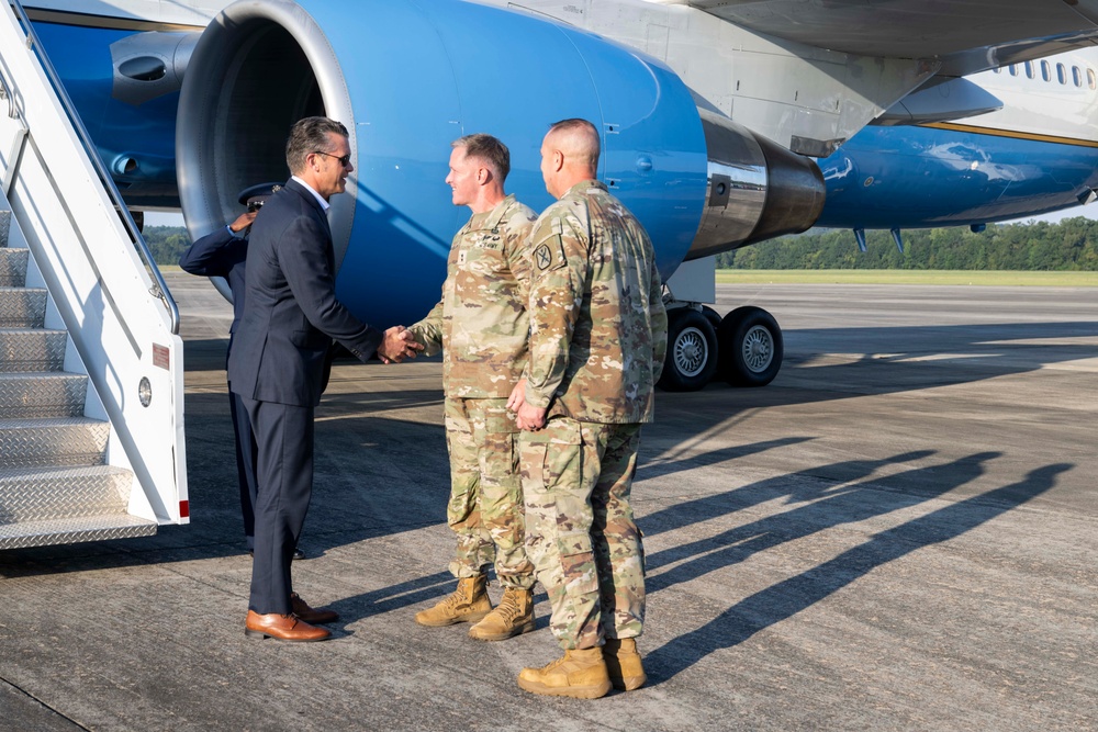 SD Hegseth Visits Fort Benning, Georgia