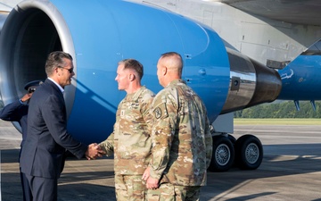 SD Hegseth Visits Fort Benning, Georgia