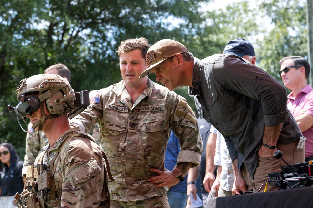 SD Hegseth Visits Fort Benning, Georgia