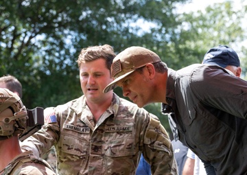 SD Hegseth Visits Fort Benning, Georgia