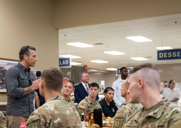 SD Hegseth Visits Fort Benning, Georgia