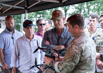 SD Hegseth Visits Fort Benning, Georgia
