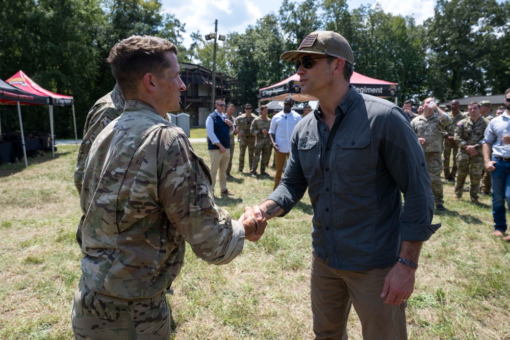 SD Hegseth Visits Fort Benning, Georgia
