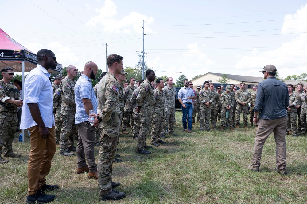 SD Hegseth Visits Fort Benning, Georgia
