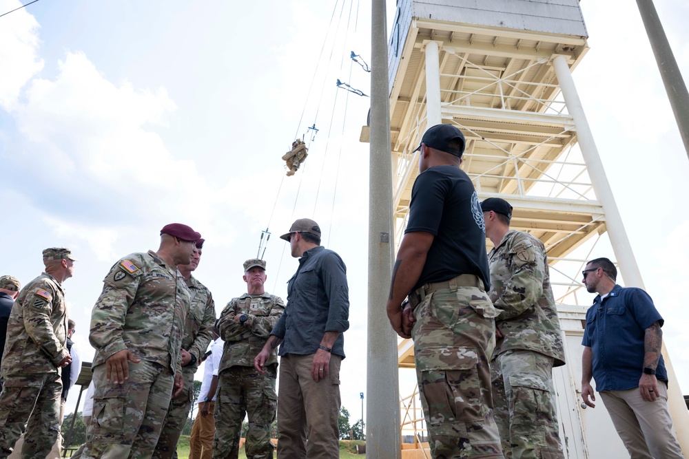 SD Hegseth Visits Fort Benning, Georgia