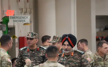Indian Army and U.S. Army train together