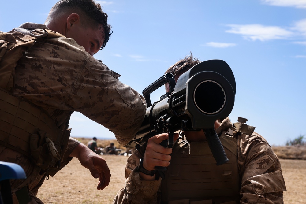 3d LCT participates in a squad competition
