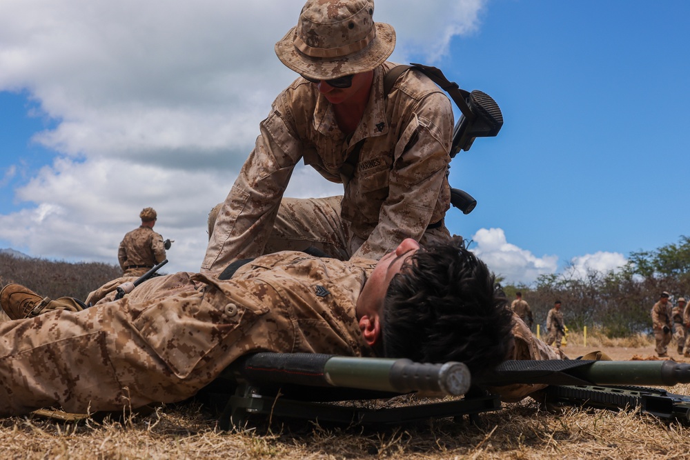 3d LCT participates in a squad competition