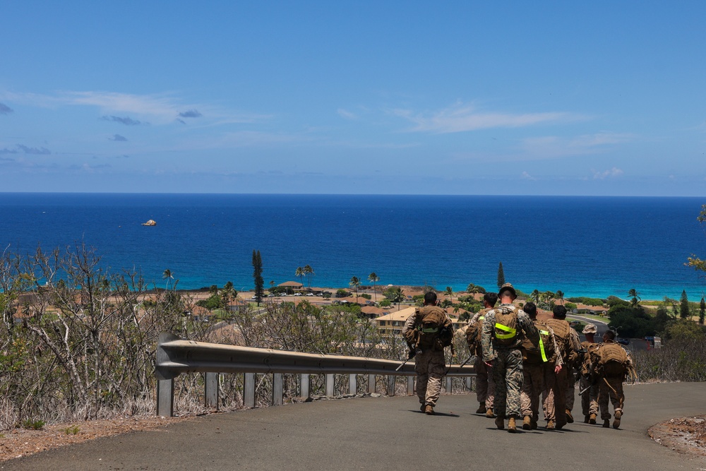 3d LCT participates in a squad competition